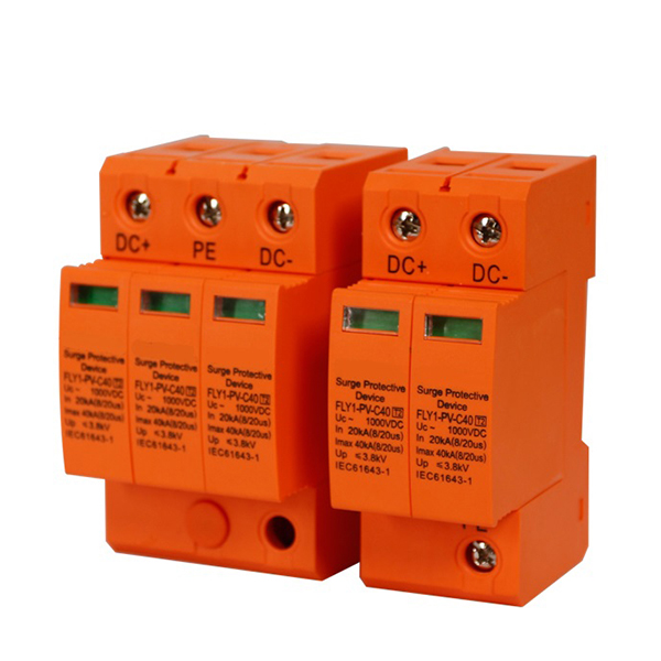 40kA DC-overspanningsbeveiliging voor bescherming van zonnestelsels